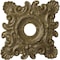 Ekena Millwork Crawley Medallion (Canopies up to 6 3/4"), 18"W x 18"H x 3 1/4"ID x 1 1/2"P, Mississippi Mud Crackle CM18CRMMC - alternate 1